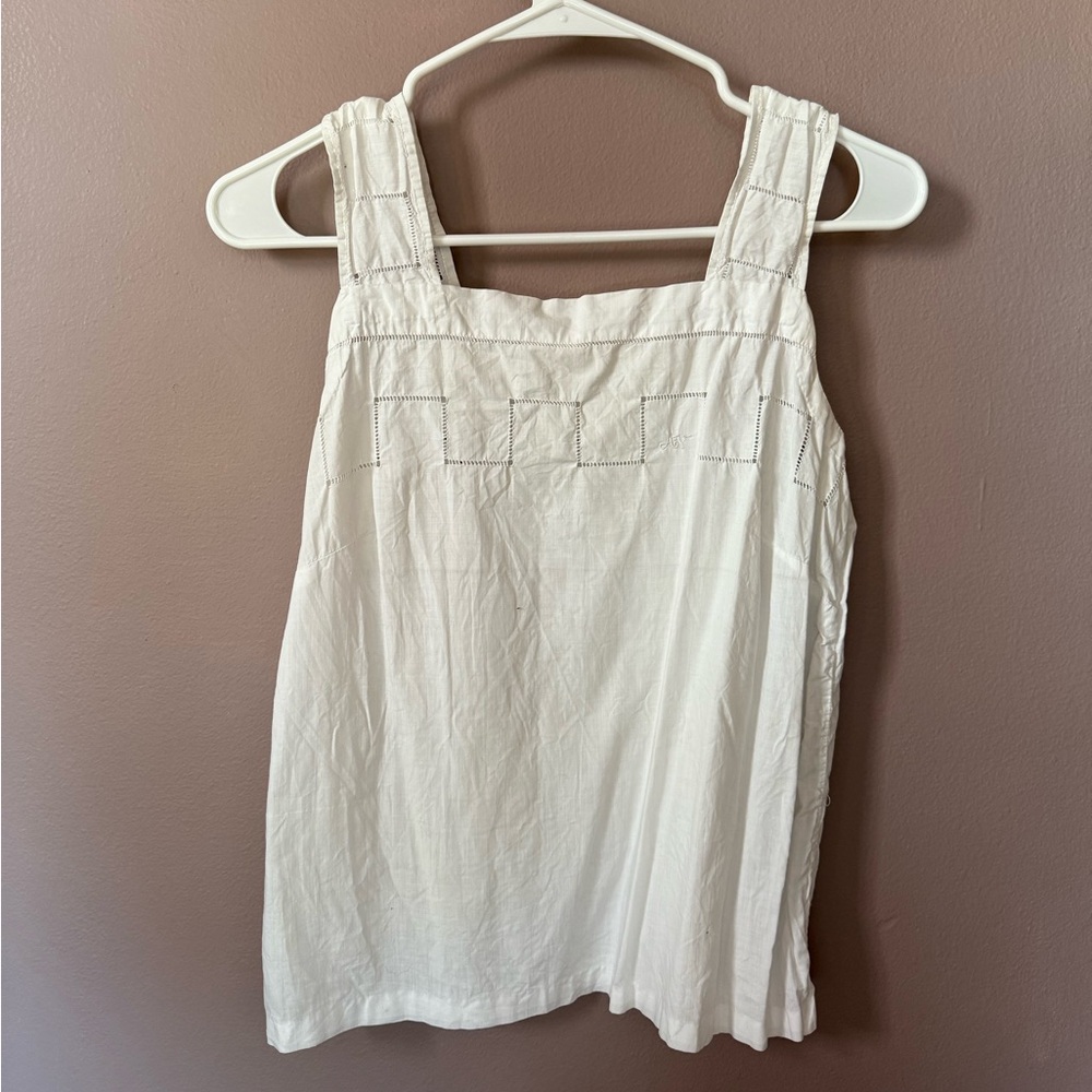 Vintage white tank